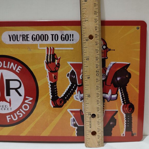 Fallout Metal Tin Signs Bundle Nuka Girl & Red Rocket Official Hanging Displays - Picture 8 of 11